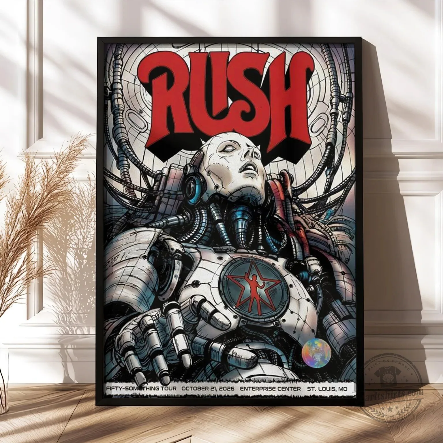 Rush Band St. Louis Missouri Concert Event Poster Enterprise Center 2026 1 Rush Band St. Louis Missouri Concert Event Poster Enterprise Center 2026