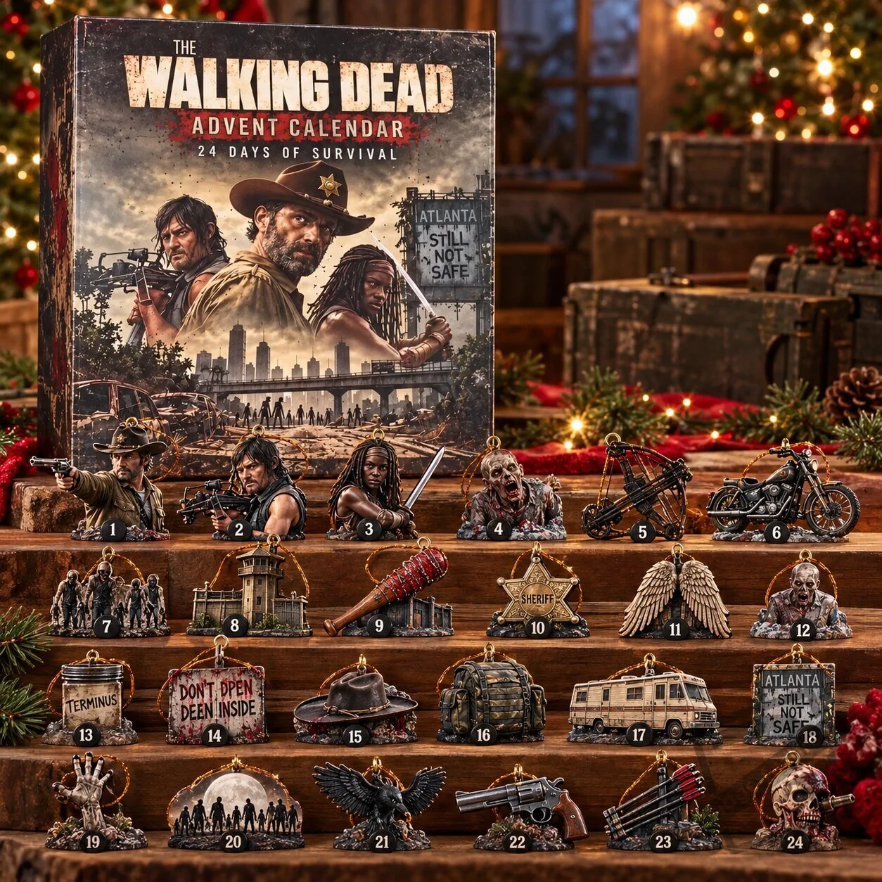 The Walking Dead Advent Calendar The Walking Dead Advent Calendar: Holiday Countdown Collectible