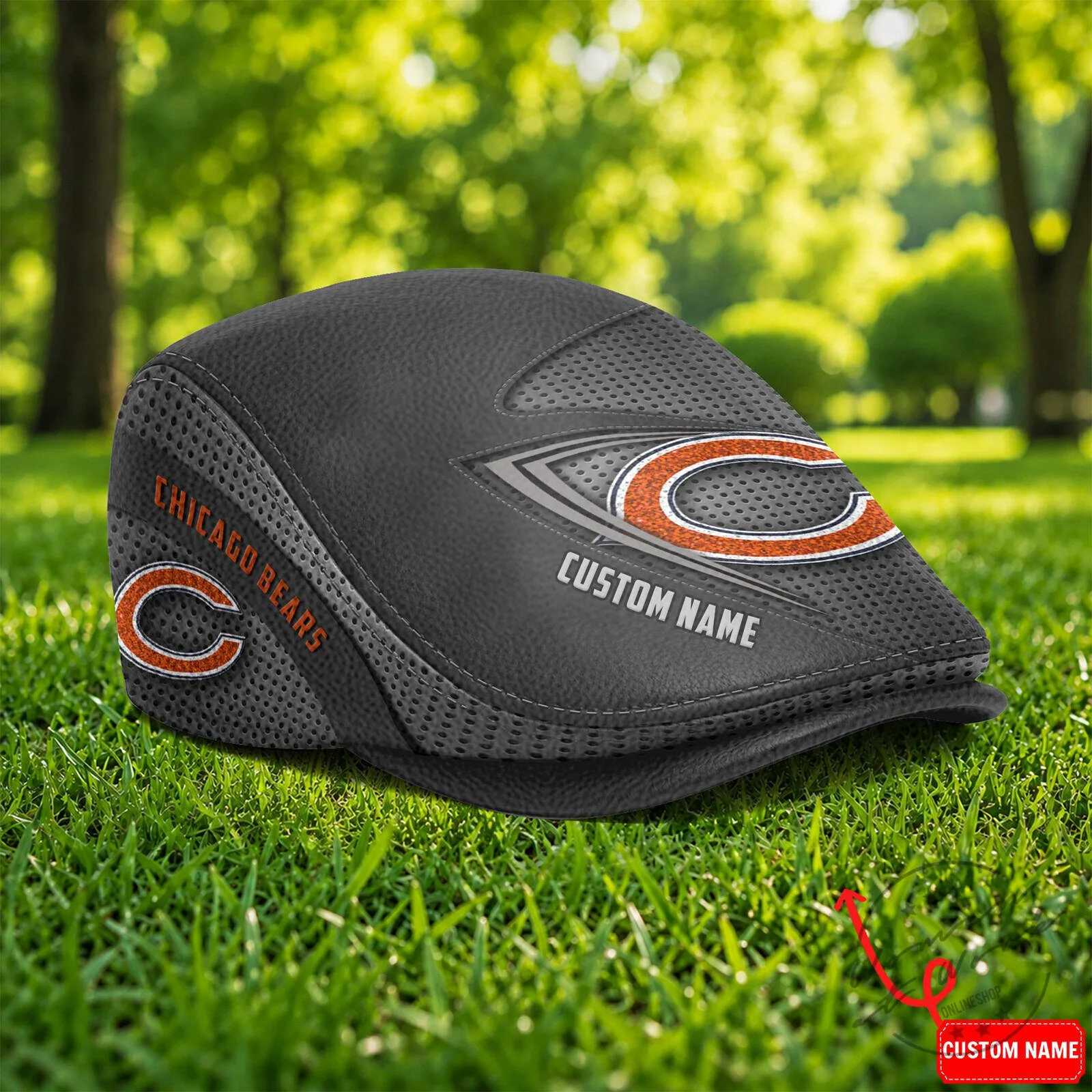Chicago Bears NFL Football Team Personalized Flat Cap Hat 5 Chicago Bears NFL Football Team Personalized Flat Cap Hat