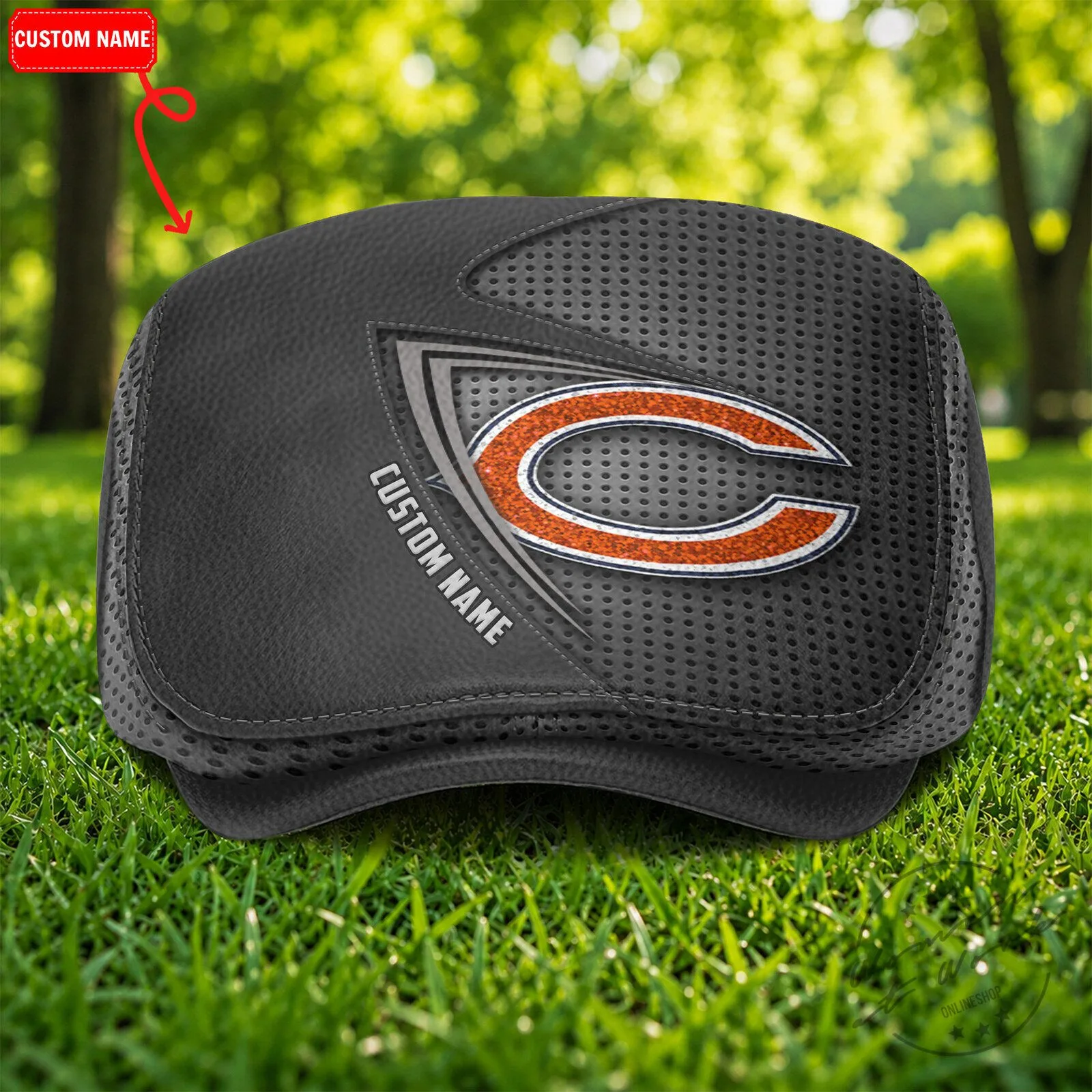 Chicago Bears NFL Football Team Personalized Flat Cap Hat 6 Chicago Bears NFL Football Team Personalized Flat Cap Hat