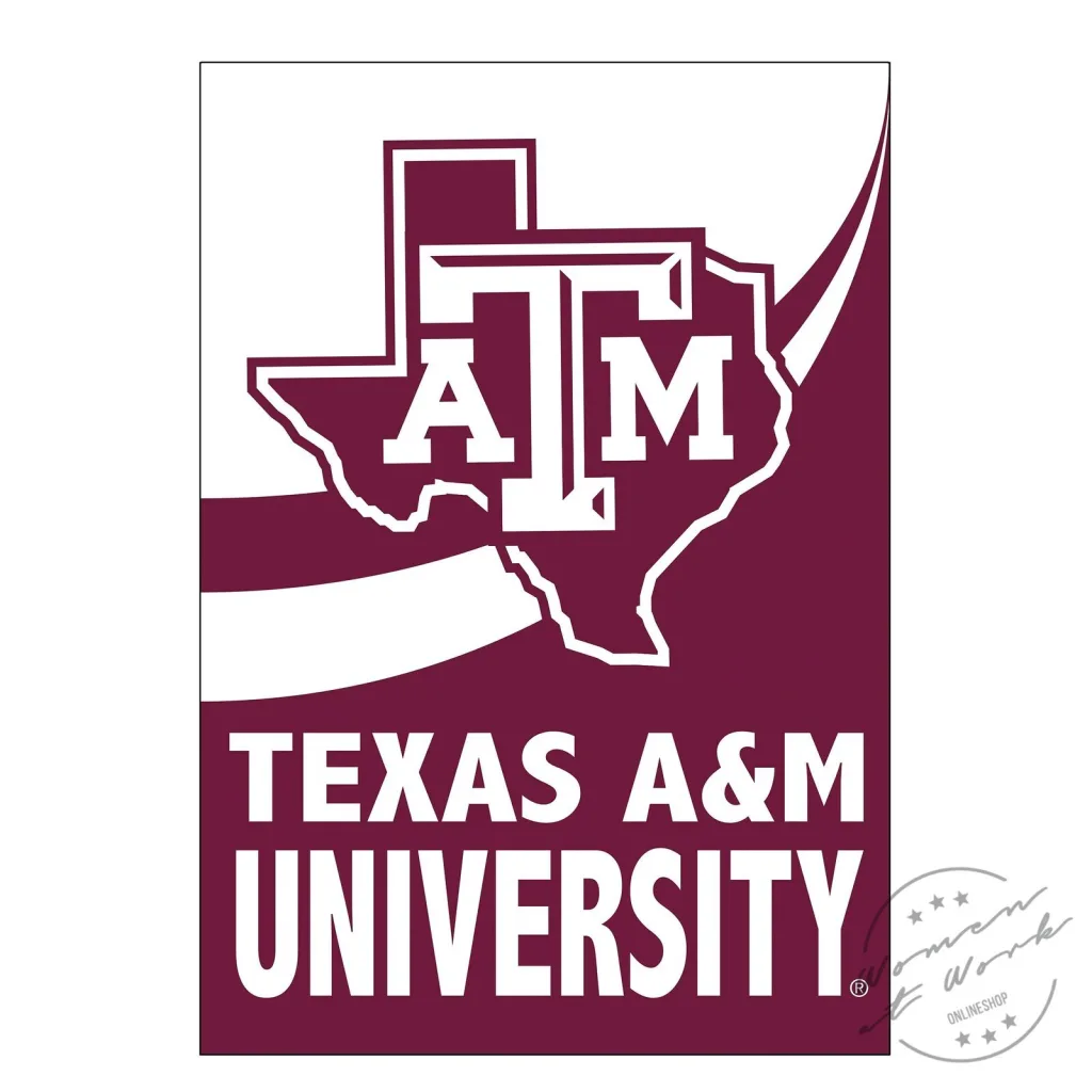 Texas A&M University Aggies Logo Outdoor Garden Flag Texas A&M University Aggies Logo Outdoor Garden Flag