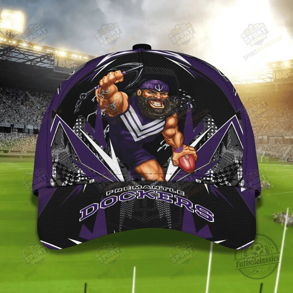 Fremantle Dockers Australian Rules Football Club Baseball Cap Hat Fremantle Dockers Australian Rules Football Club Baseball Cap Hat