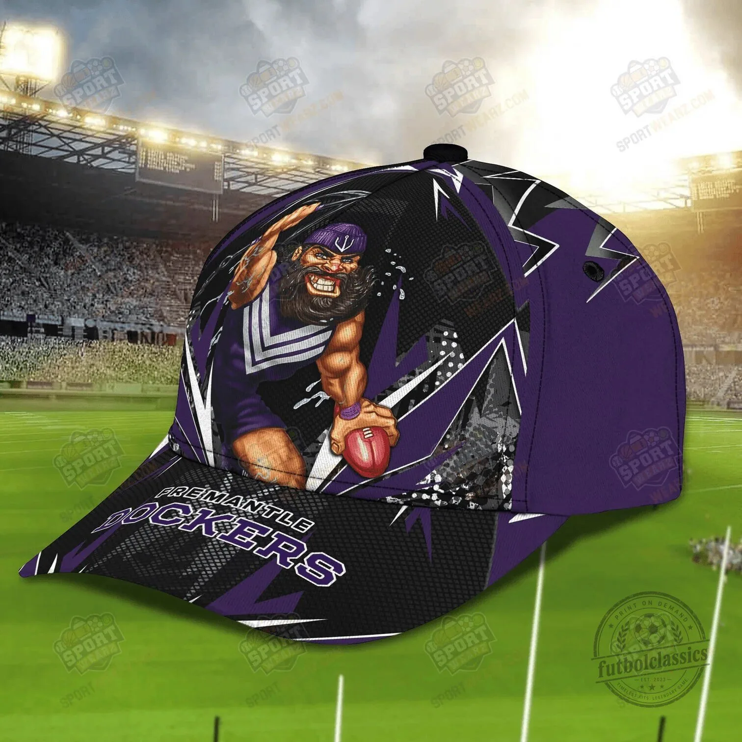 Fremantle Dockers Australian Rules Football Club Baseball Cap Hat 5 Fremantle Dockers Australian Rules Football Club Baseball Cap Hat