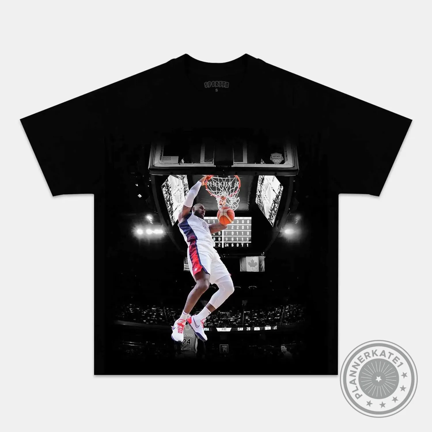 LeBron James Basketball Dunk Vintage Washed Graphic T-Shirt 5 LeBron James Basketball Dunk Vintage Washed Graphic T-Shirt