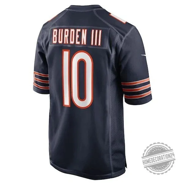 Luther Burden III Navy Blue Football Game Day Jersey 10 Luther Burden III Navy Blue Football Game Day Jersey