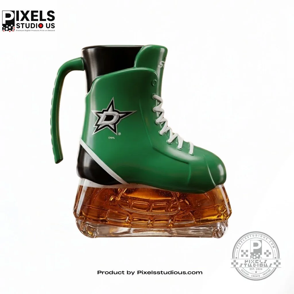 Dallas Stars Beer Skate Souvenir Cup