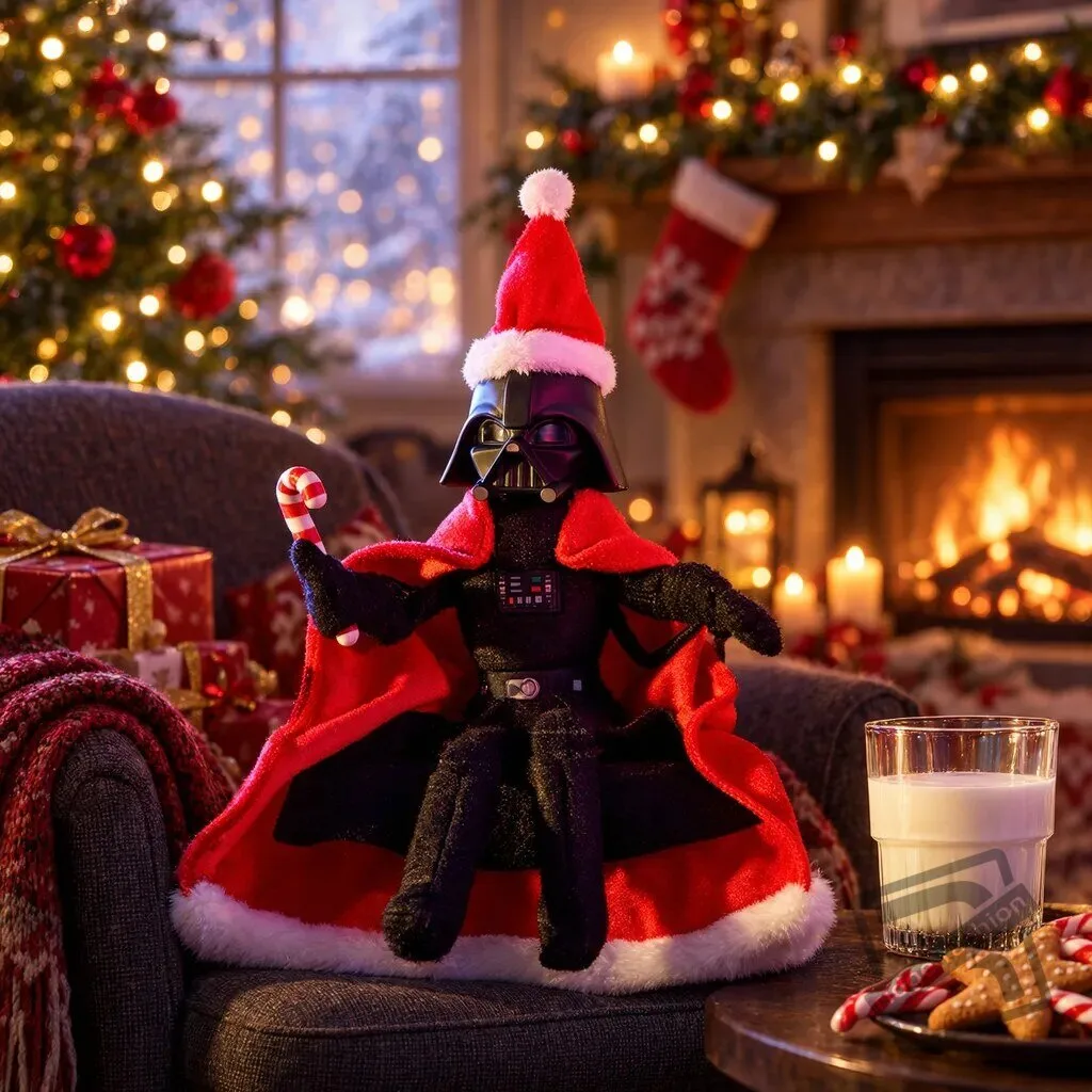Star Wars Sith-Mas Darth Vader Plush Doll 2026 Sith-Mas Darth Vader Plush: Star Wars 2026 Collectible Doll – image 3 of 4