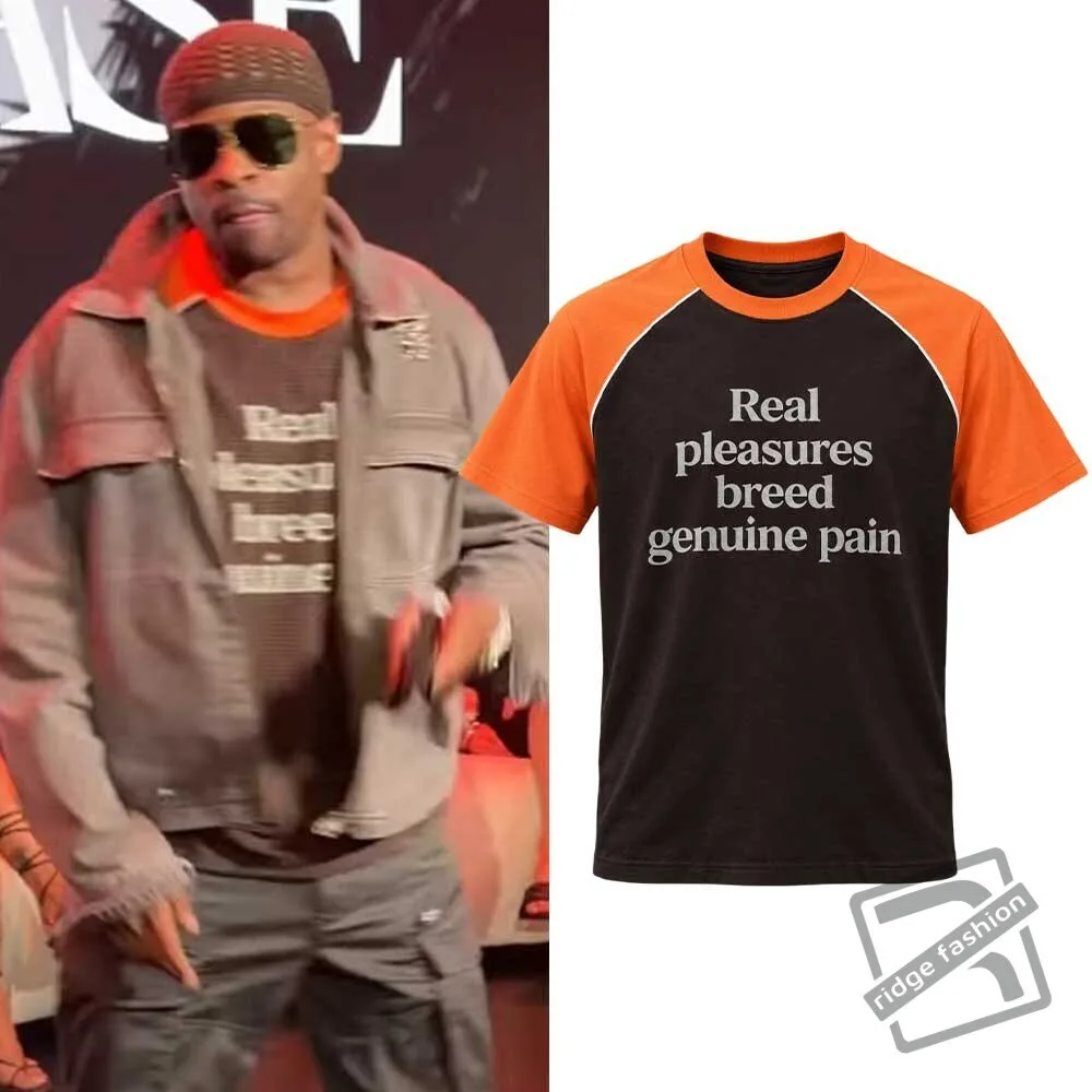 Carl Thomas VERZUZ Pleasures Breed Raglan Shirt Carl Thomas VERZUZ Pleasures Breed Music Raglan Shirt
