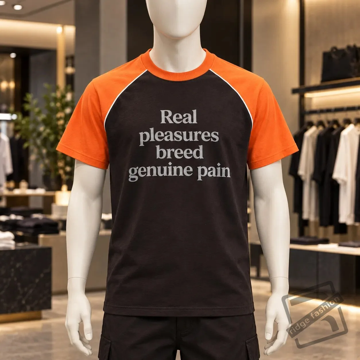 Carl Thomas VERZUZ Pleasures Breed Raglan Shirt Carl Thomas VERZUZ Pleasures Breed Music Raglan Shirt – image 3 of 4
