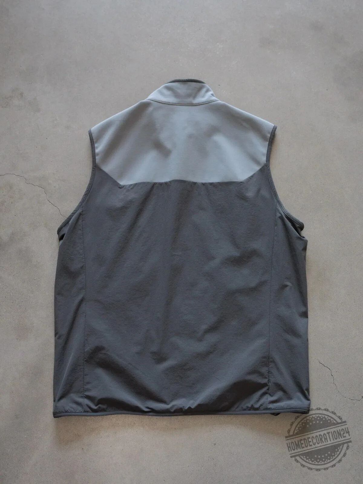 Patagonia Polartec Grey Full Zip Sleeveless Vest Jacket for Men 10 Patagonia Polartec Grey Full Zip Sleeveless Vest Jacket for Men