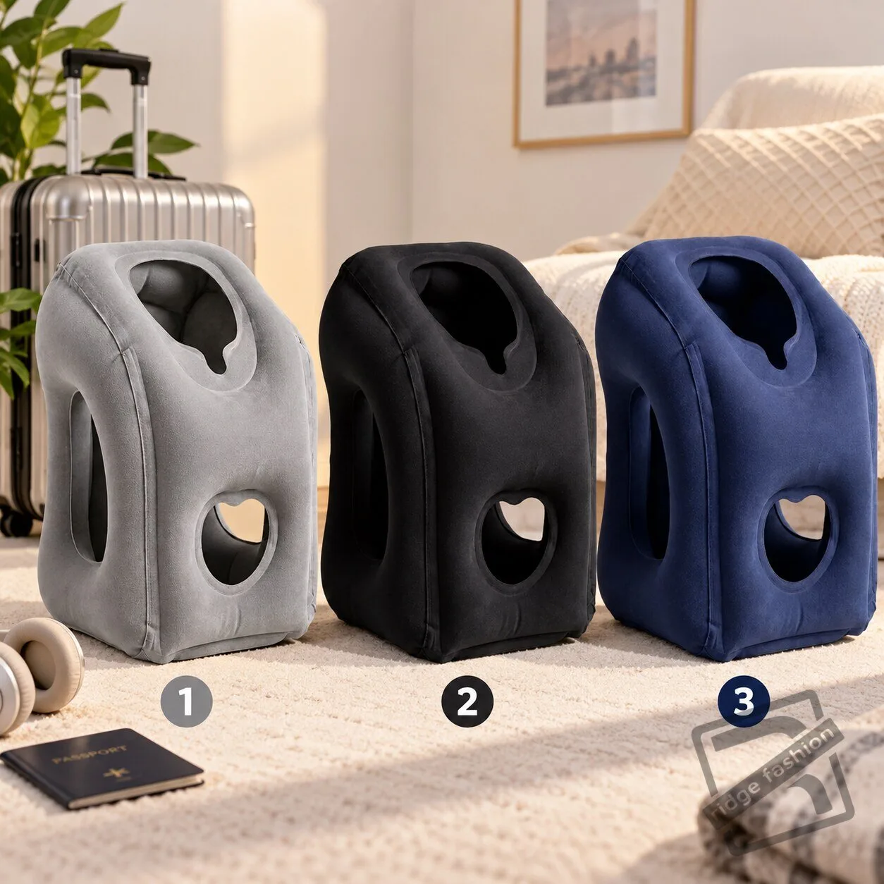 Inflatable Travel Pillow Portable Inflatable Neck Pillow for Travel Comfort