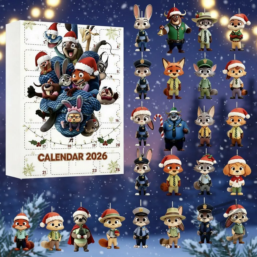 Critter City Advent Calendar 2026 Critter City Advent Calendar 2026 - Festive Holiday Countdown – image 2 of 4