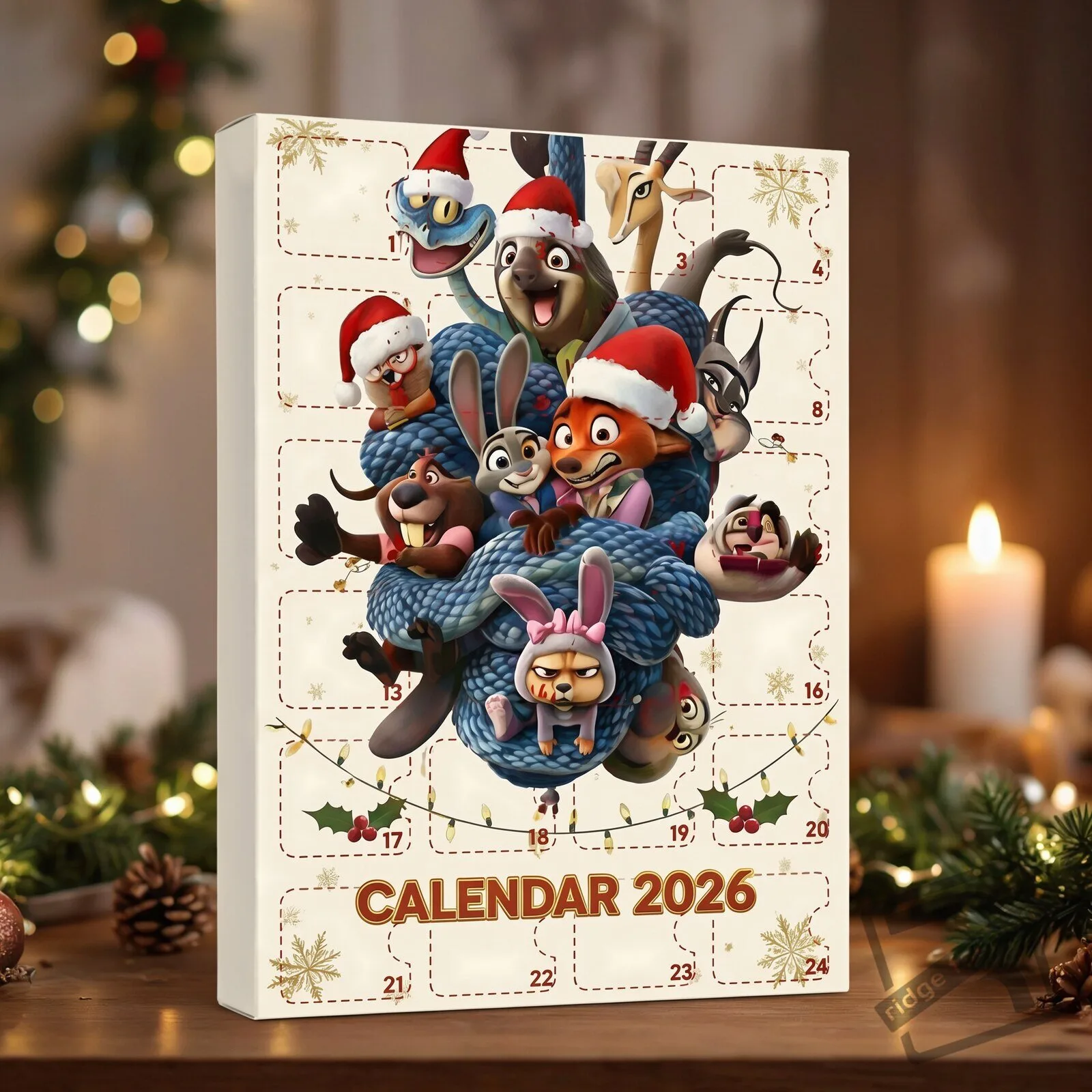 Critter City Advent Calendar 2026 Critter City Advent Calendar 2026 - Festive Holiday Countdown – image 3 of 4