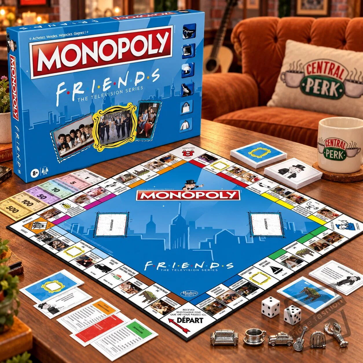 Monopoly Friends The TV Series Edition Board Game Monopoly Friends TV Series Edition Board Game