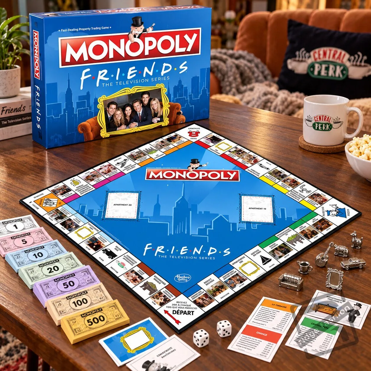 Monopoly Friends The TV Series Edition Board Game Monopoly Friends TV Series Edition Board Game – image 3 of 6