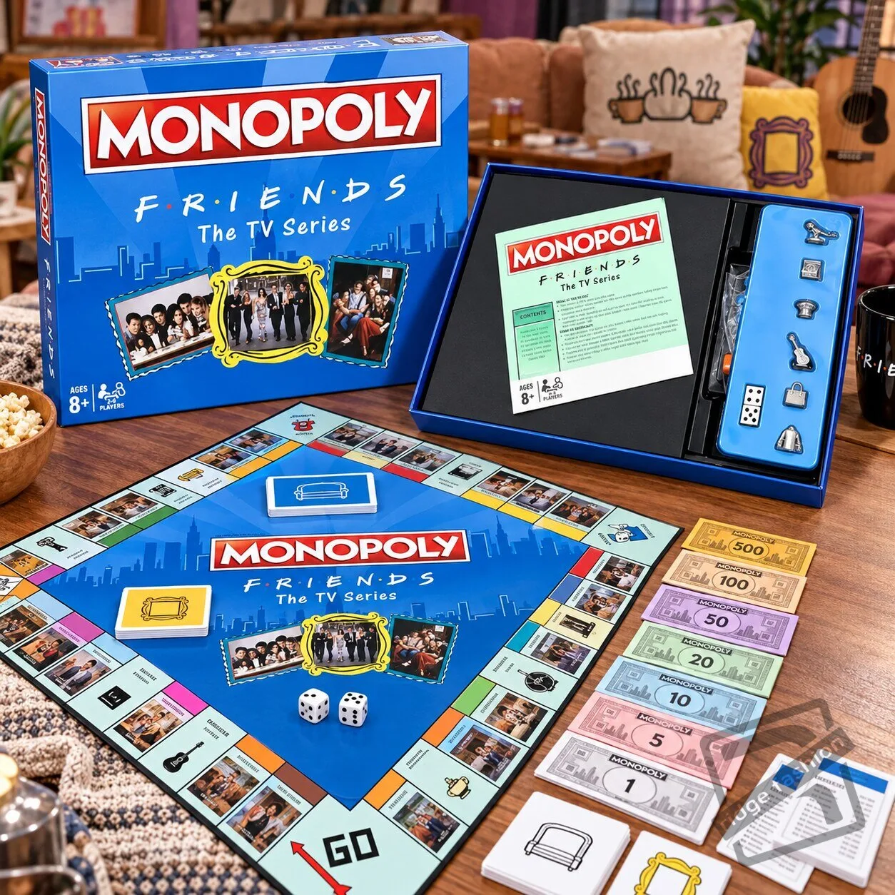 Monopoly Friends The TV Series Edition Board Game Monopoly Friends TV Series Edition Board Game – image 4 of 6