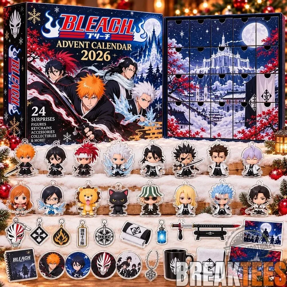 Bleach Thousand-Year Blood War Anime Manga Advent Calendar 2026 with 24 Surprises 2D