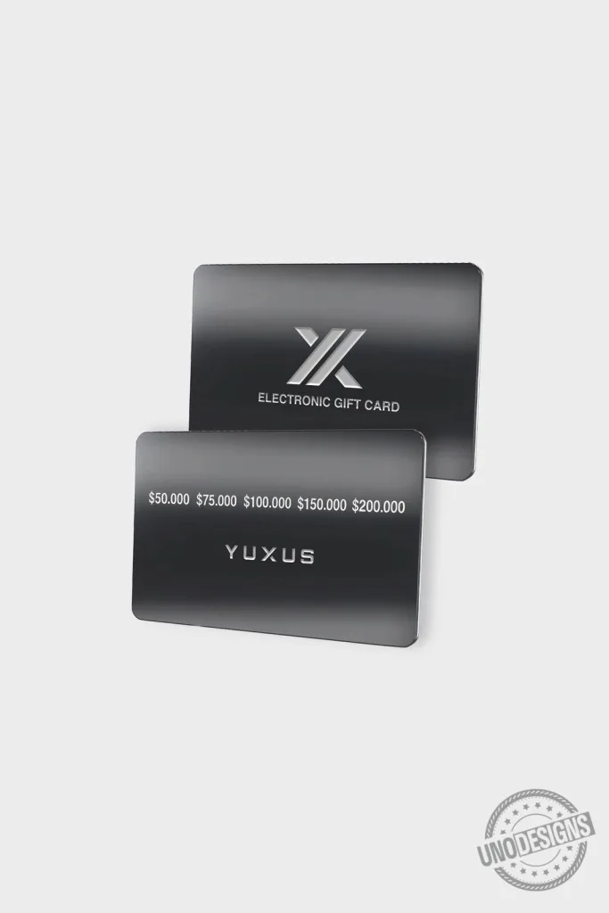 Yuxus Electronic Gift Card with Multiple Denominations for Online Shopping
