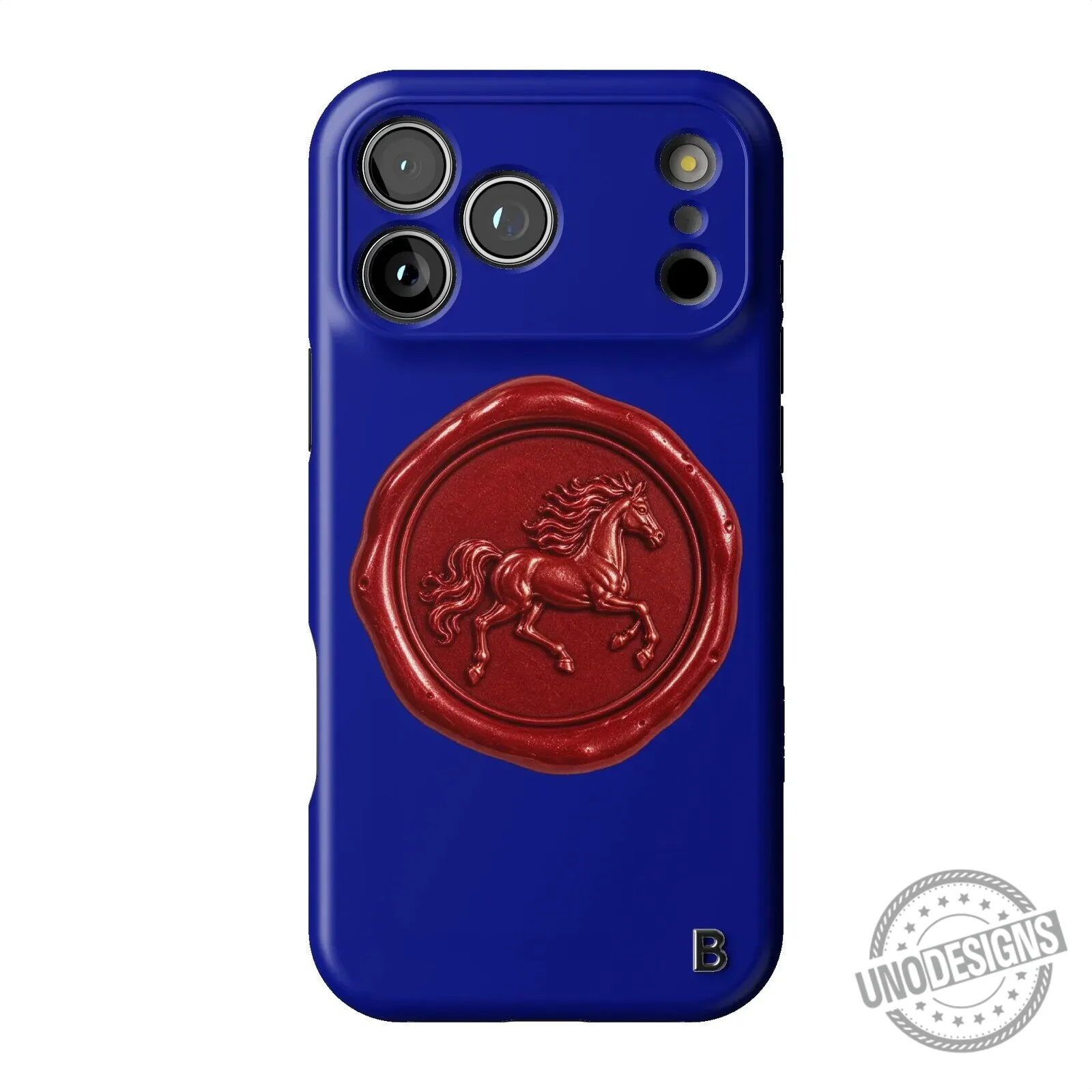 Red Stallion Wax Seal Design Blue iPhone Case for Apple Smartphone Protection 10 Red Stallion Wax Seal Design Blue iPhone Case for Apple Smartphone Protection