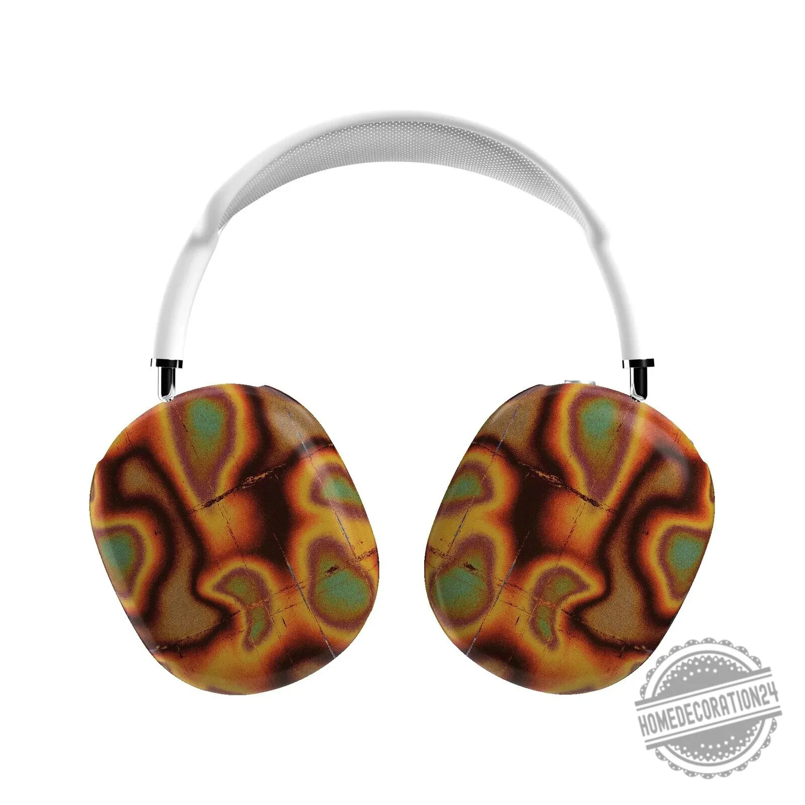 Inferno Circuit Pattern AirPods Max Case Cover, Protective Headphone Shell