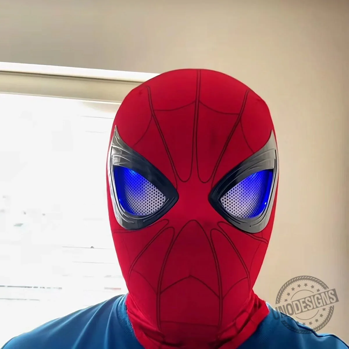Spider-Man HeroEyes Blinking Eye Mask with Remote Control Ring 9 Spider-Man HeroEyes Blinking Eye Mask with Remote Control Ring