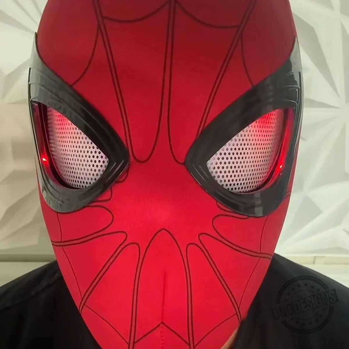 Spider-Man HeroEyes Blinking Eye Mask with Remote Control Ring 12 Spider-Man HeroEyes Blinking Eye Mask with Remote Control Ring