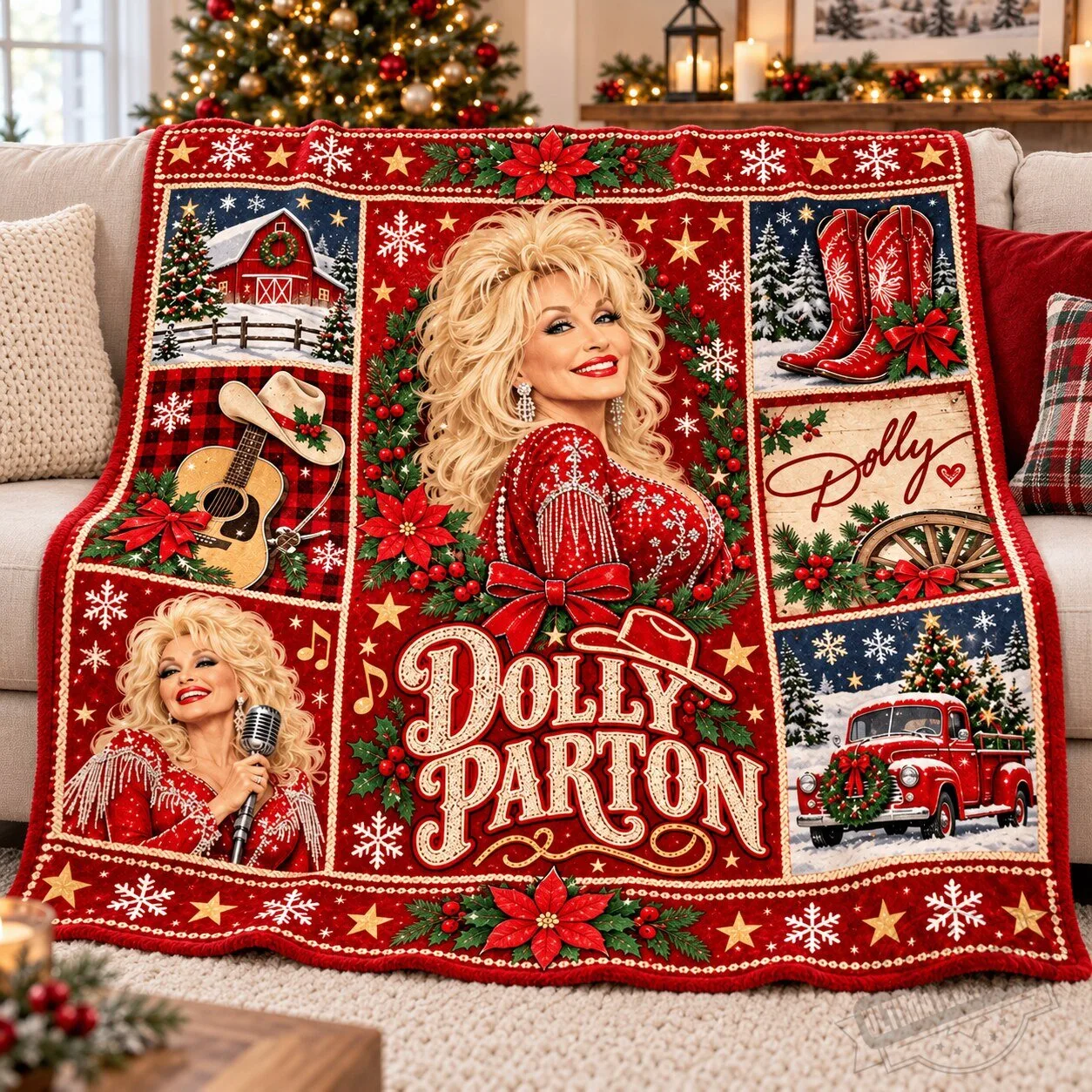 Dolly Parton Christmas 2026 Throw Blanket 5 Dolly Parton Christmas 2026 Throw Blanket
