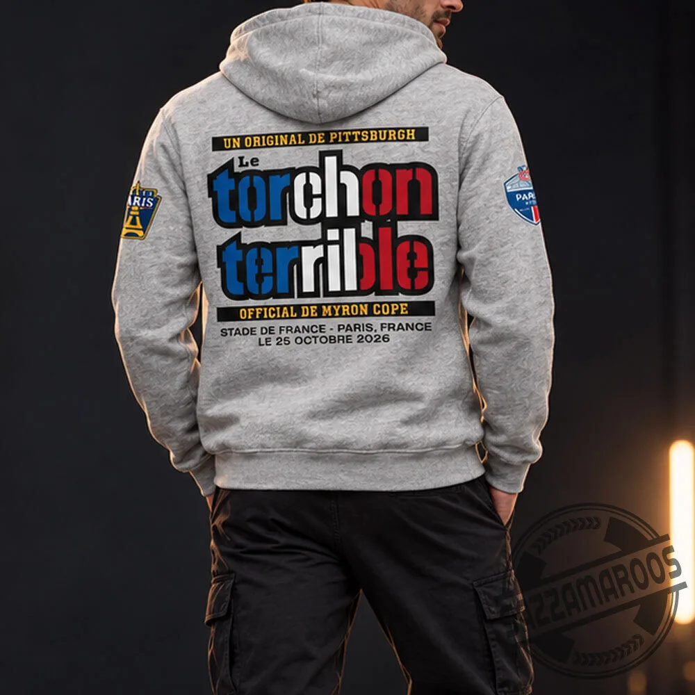 Pittsburgh Steelers Paris 2026 Le Torchon Terrible Hoodie Shirt 4 Pittsburgh Steelers Paris 2026 Le Torchon Terrible Hoodie Shirt