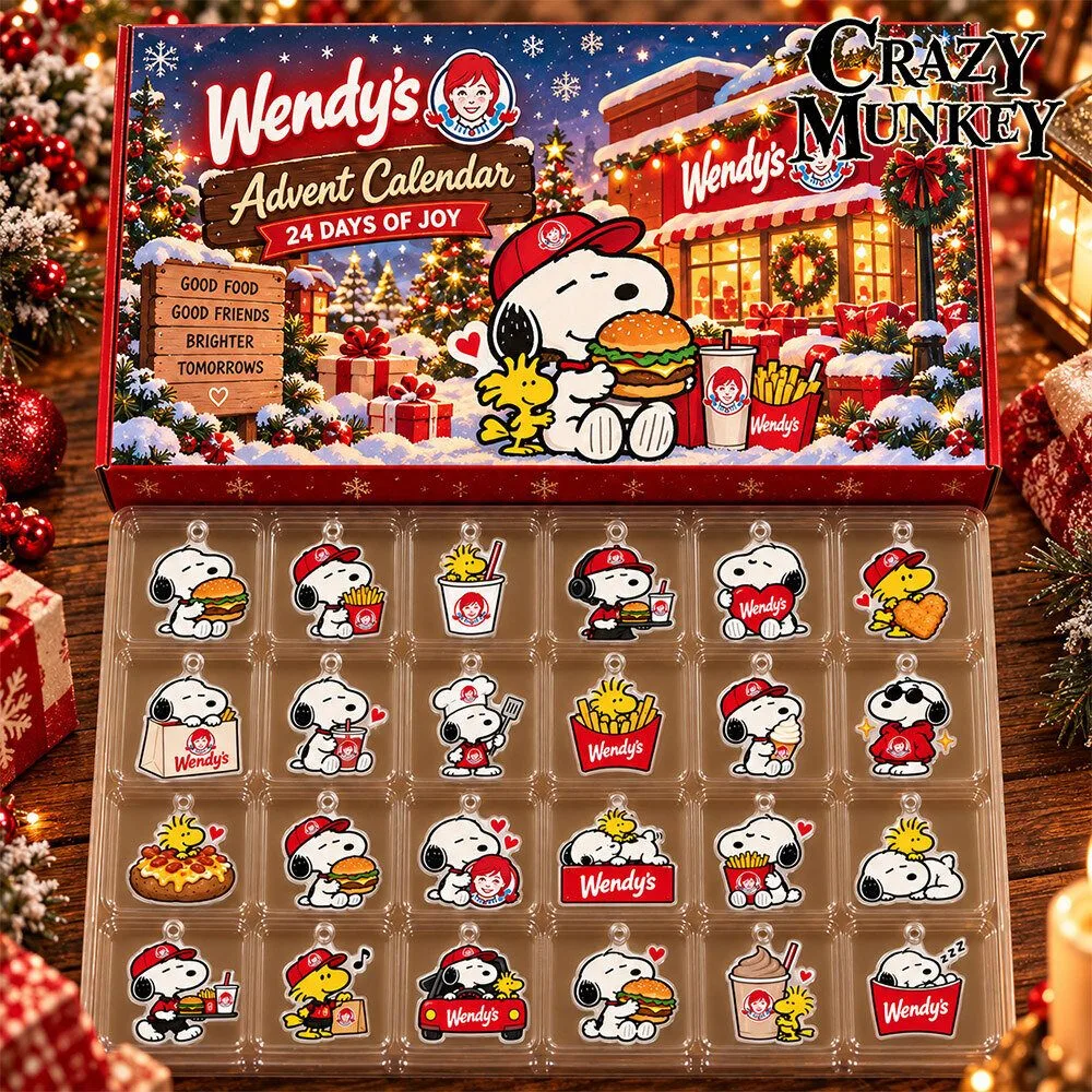 Snoopy Wendys Christmas Fast Food Mashup Concept Fan Advent Calendar | Collectibles 2 Snoopy Wendys Christmas Fast Food Mashup Concept Fan Advent Calendar | Collectibles