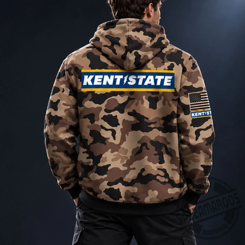 Kent State Golden Flashes Football Military Appreciation Camo Hoodie Shirt 4 Kent State Golden Flashes Football Military Appreciation Camo Hoodie Shirt