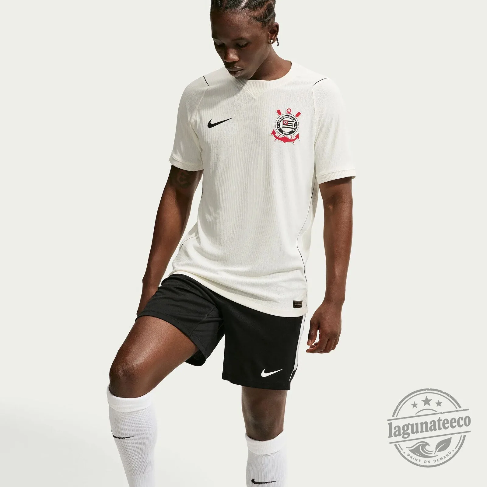 Sport Club Corinthians Paulista Home Player Edition Football Jersey 7 Sport Club Corinthians Paulista Home Player Edition Football Jersey