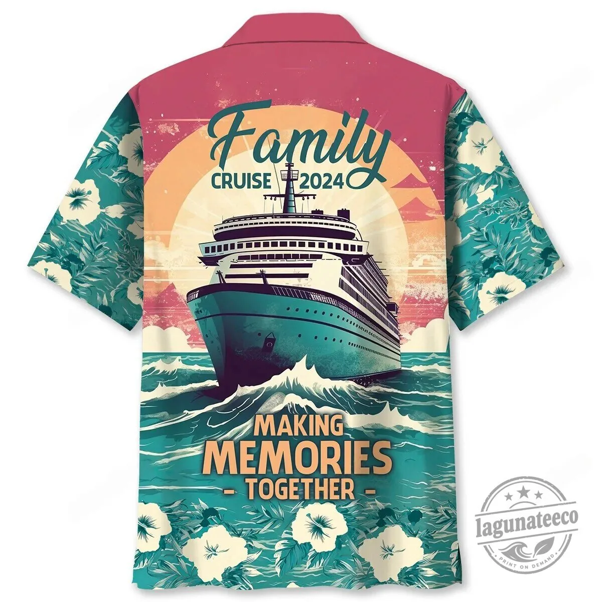 Tropical Hawaiian Shirt for Family Cruise 2024: Create Lasting Memories Together