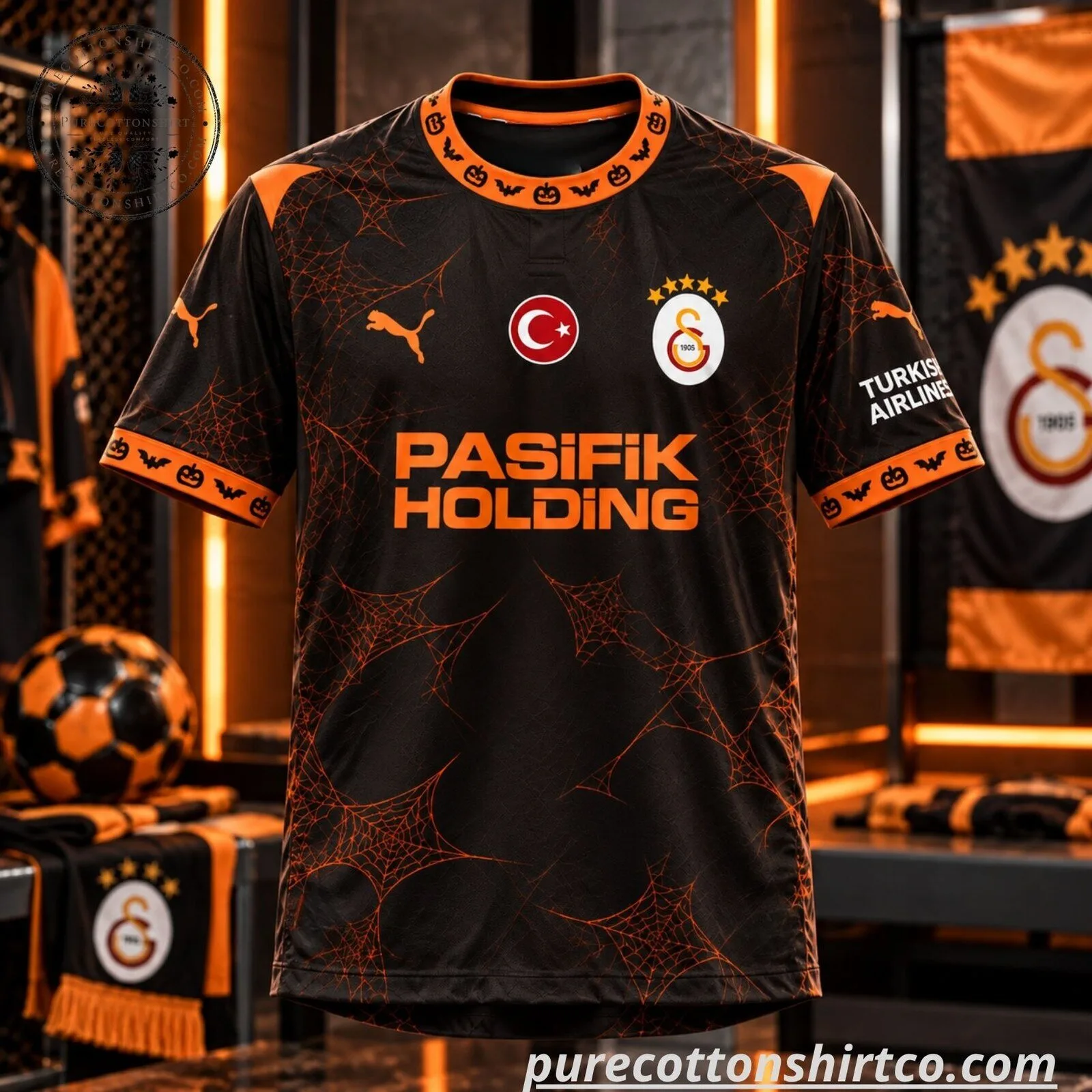 Puma x Galatasaray Halloween Special Edition Soccer Jersey 3 Puma x Galatasaray Halloween Special Edition Soccer Jersey