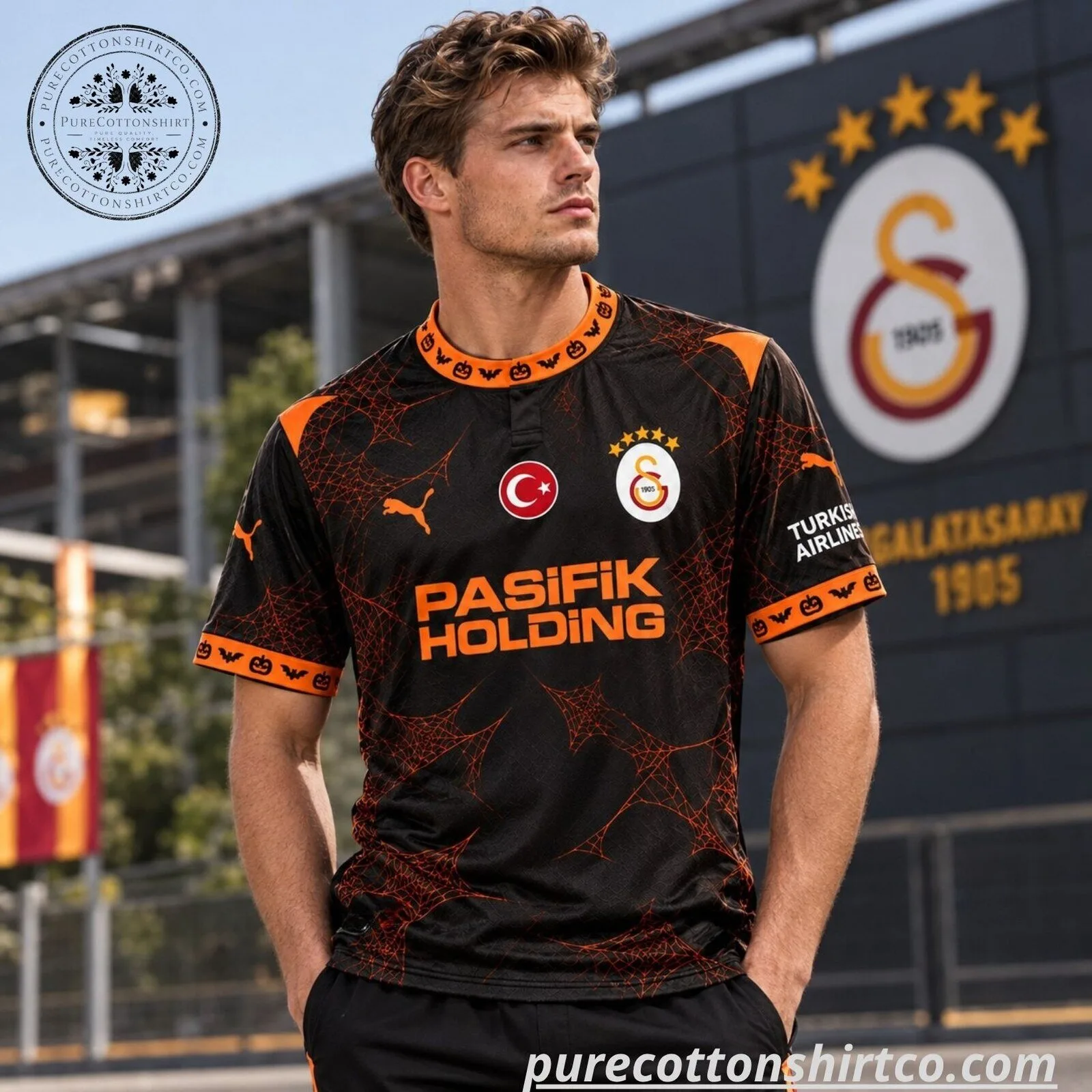 Puma x Galatasaray Halloween Special Edition Soccer Jersey 5 Puma x Galatasaray Halloween Special Edition Soccer Jersey