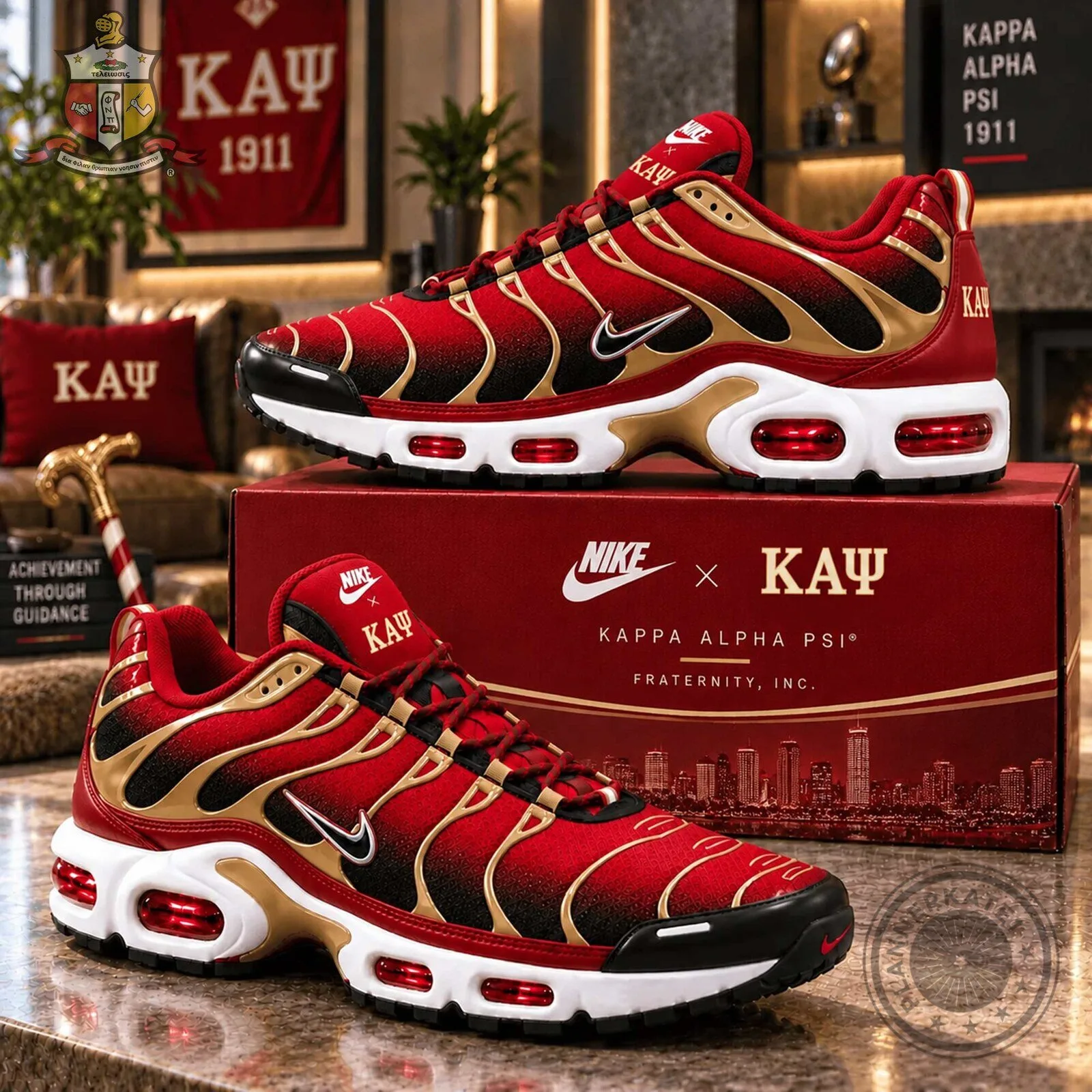 Nike Air Max Plus Shoes for Kappa Alpha Psi Fraternity 1 Nike Air Max Plus Shoes for Kappa Alpha Psi Fraternity