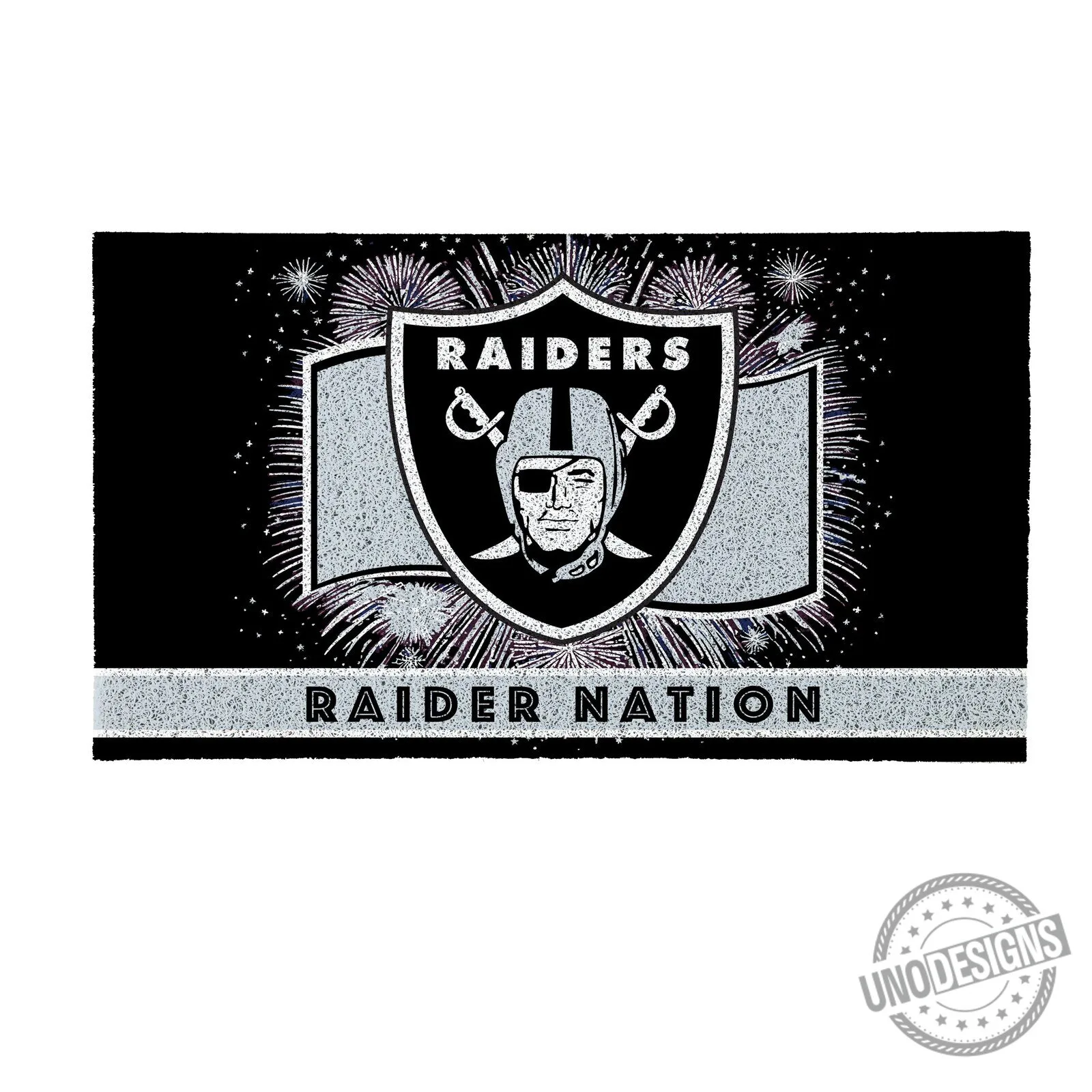 Las Vegas Raiders Football Team Shield Logo Raider Nation Doormat 8 Las Vegas Raiders Football Team Shield Logo Raider Nation Doormat