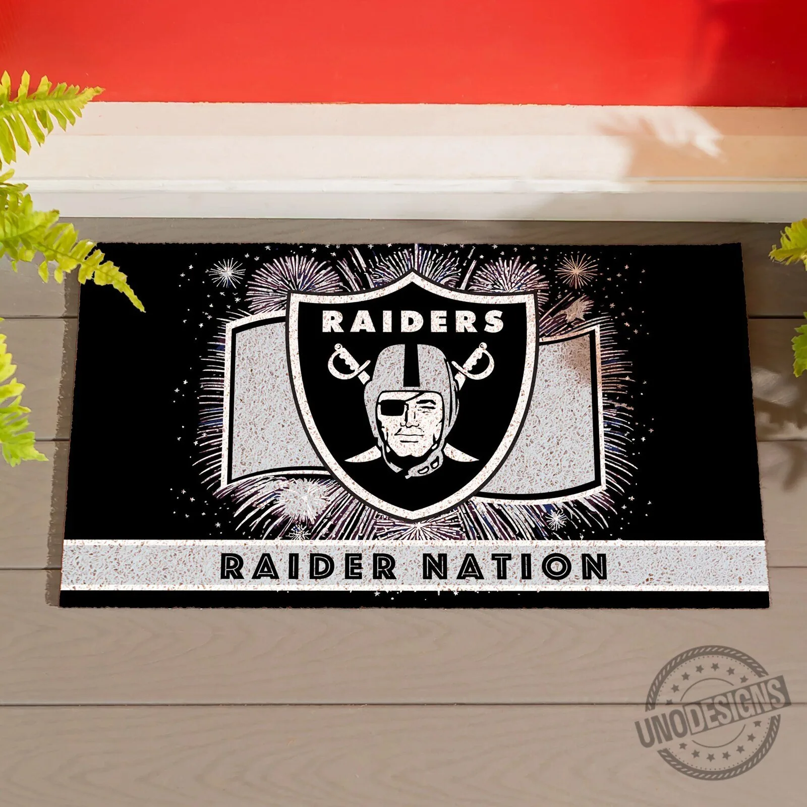 Las Vegas Raiders Football Team Shield Logo Raider Nation Doormat 11 Las Vegas Raiders Football Team Shield Logo Raider Nation Doormat