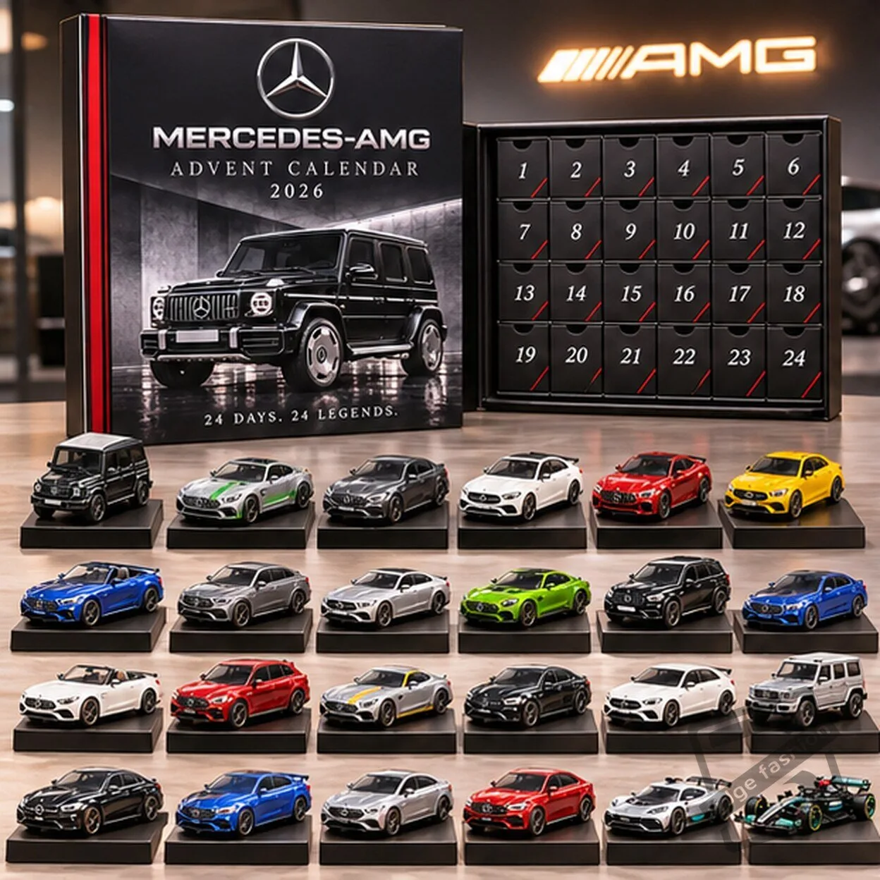 Mercedes AMG 24 Days Car Advent Calendar 2026 Mercedes AMG 24-Day Car Advent Calendar 2026 – image 3 of 4