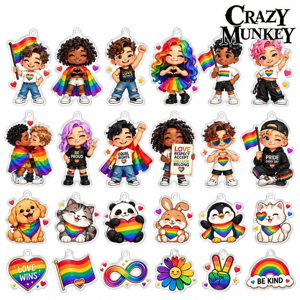 LGBTQ Pride 2026 Cute Animals 24 Day Advent Calendar | Collectibles 3 LGBTQ Pride 2026 Cute Animals 24 Day Advent Calendar | Collectibles