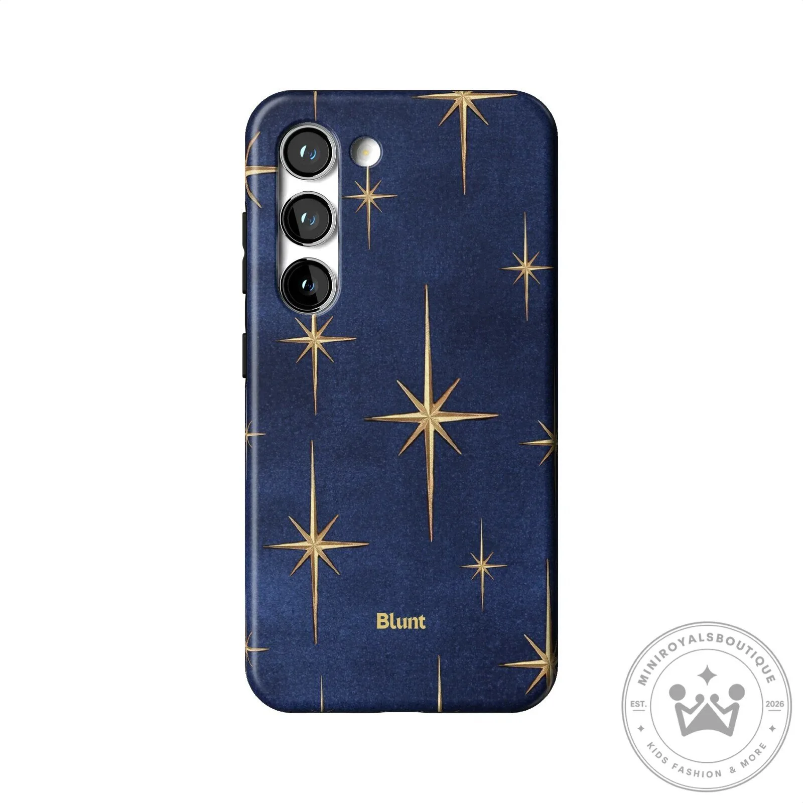 Elegant Gold Starburst Pattern on Navy Blue Phone Case for Samsung Galaxy 28 Elegant Gold Starburst Pattern on Navy Blue Phone Case for Samsung Galaxy