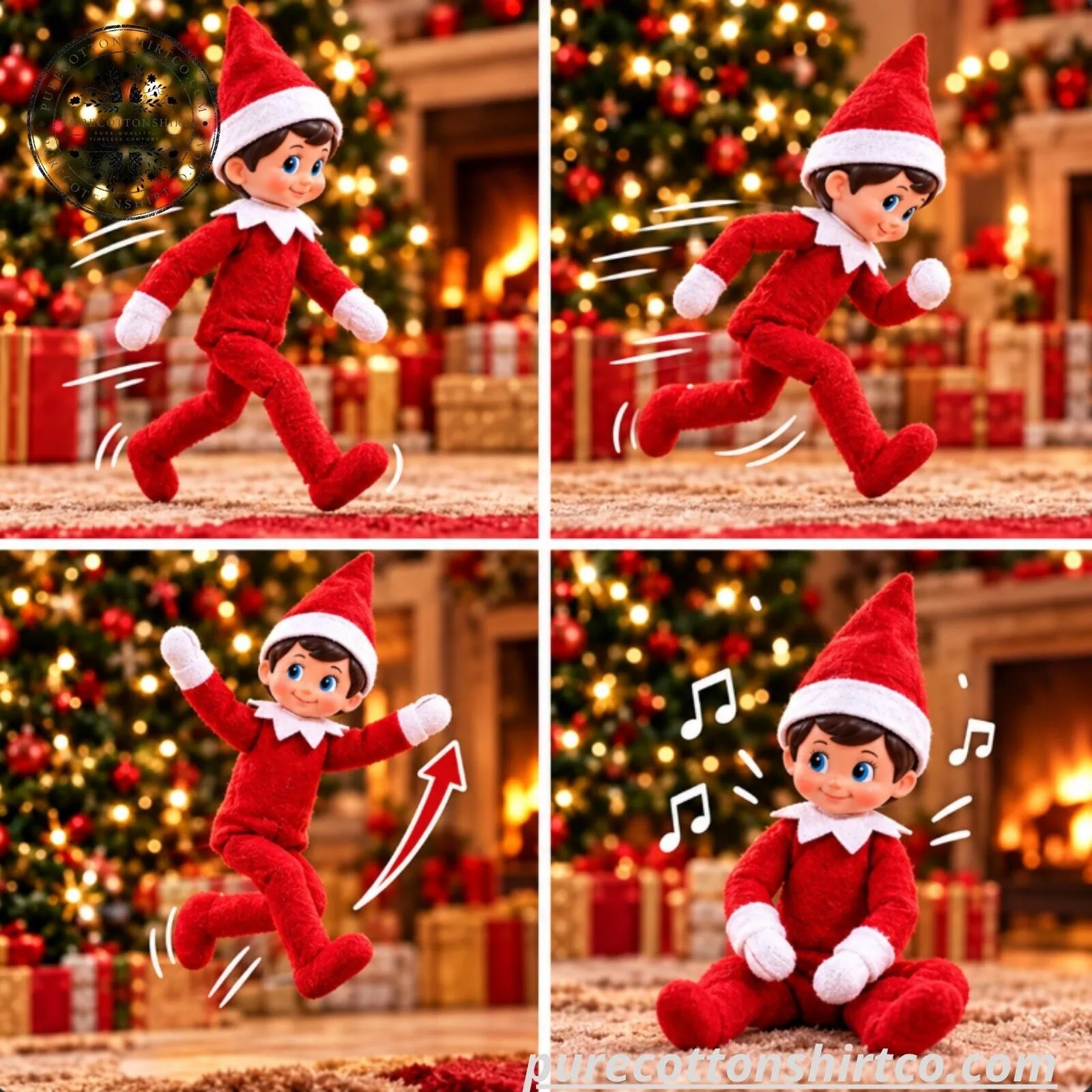 Remote Control Mischief Elf Plush Toy - Interactive Holiday Gift 8 Remote Control Mischief Elf Plush Toy - Interactive Holiday Gift