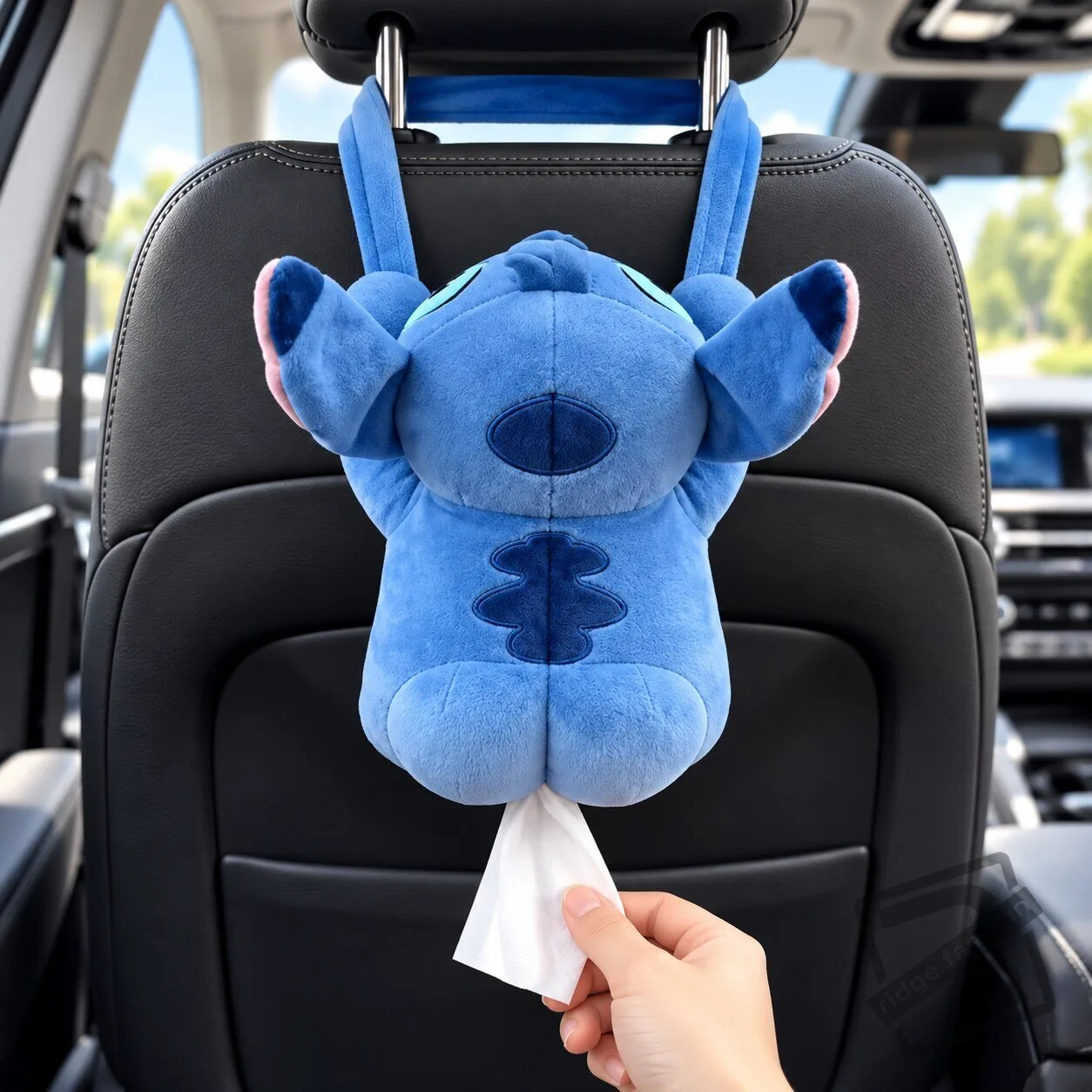 Funny Stitch Butt Plush Tissue Box Cover
