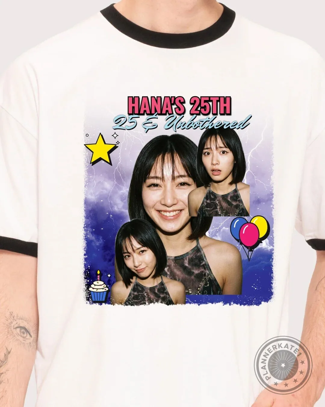 Frank's 58th Birthday Still Got It Custom Photo Black Adult T-Shirt 33 Frank