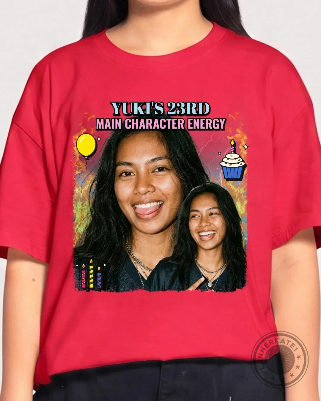 Frank's 58th Birthday Still Got It Custom Photo Black Adult T-Shirt 44 Frank