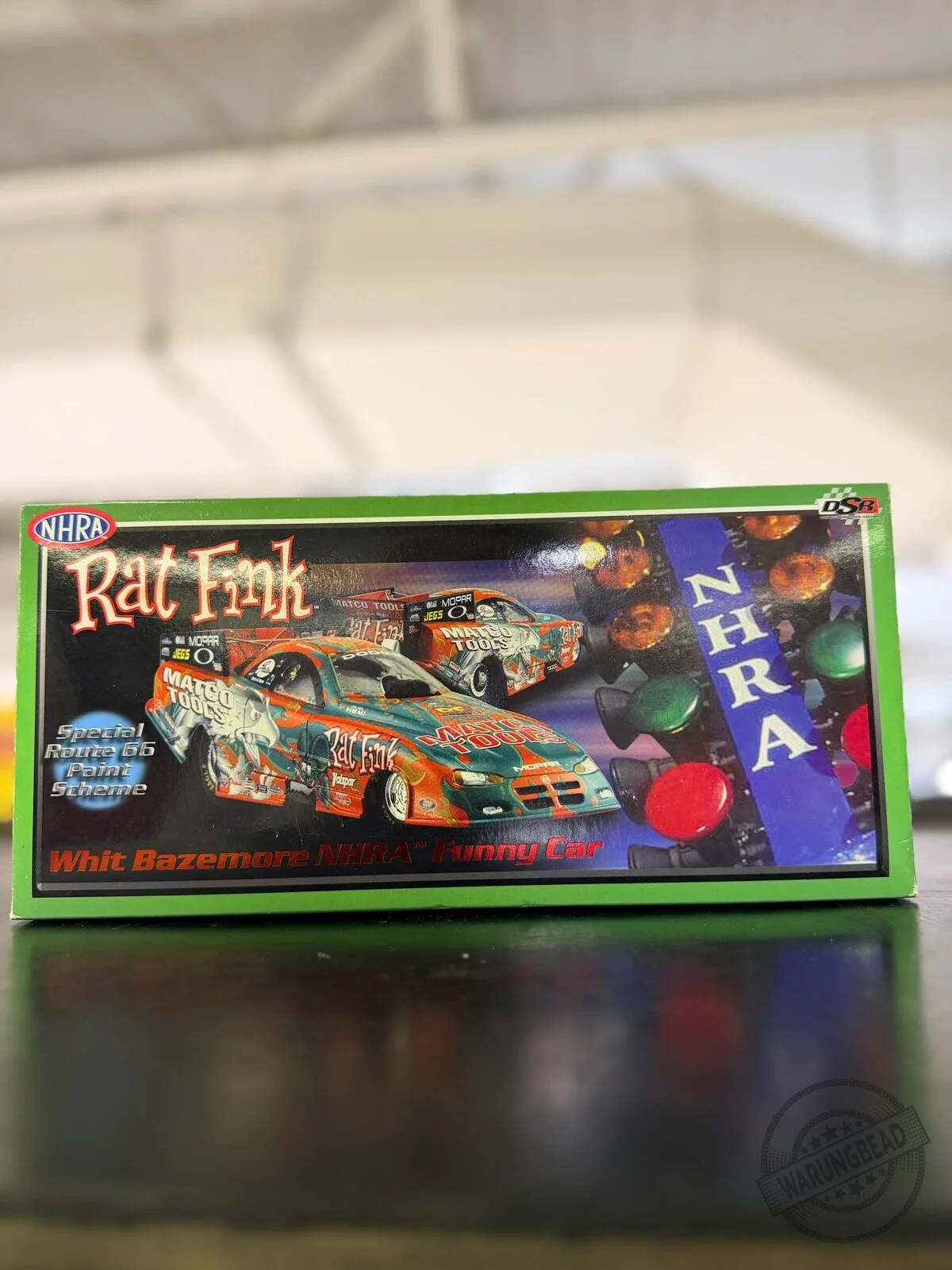 Whit Bazemore Rat Fink 2005 Dodge Funny Car 1:24 Scale Diecast Figurine 7 Whit Bazemore Rat Fink 2005 Dodge Funny Car 1:24 Scale Diecast Figurine
