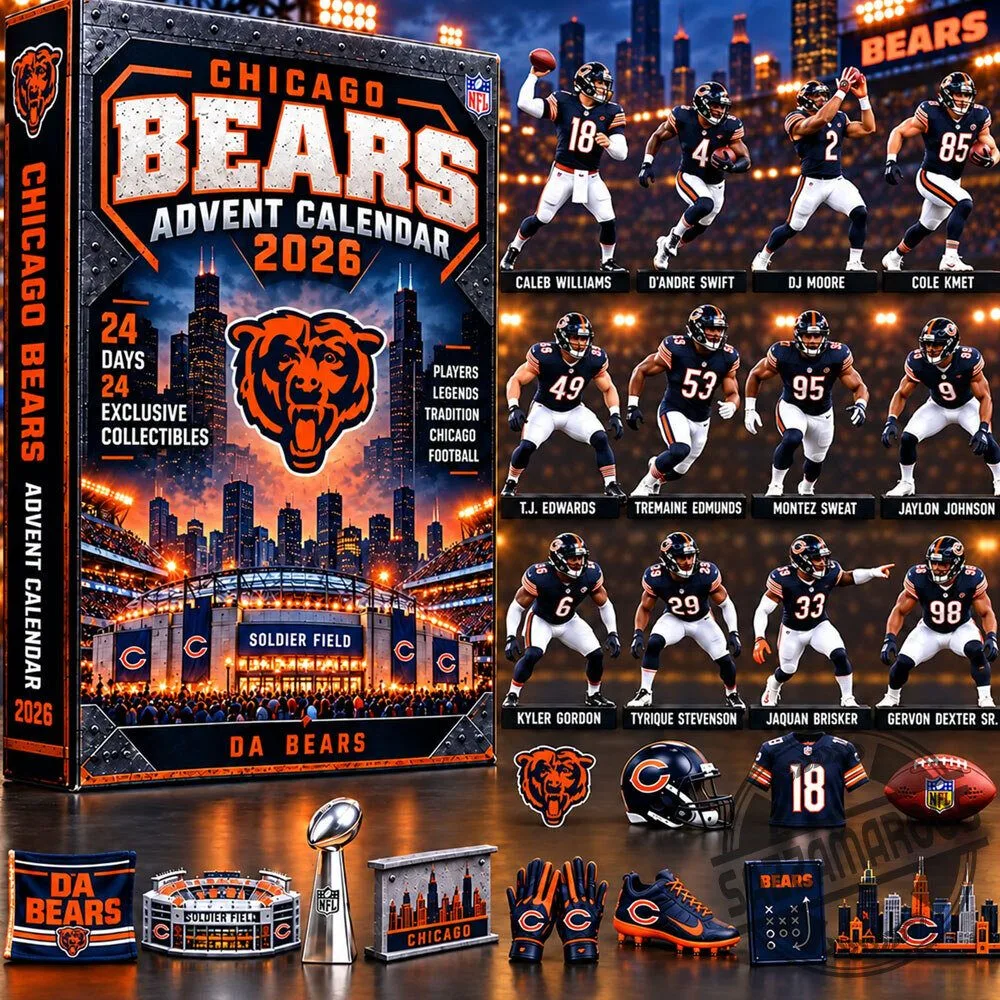2026 Chicago Bears Advent Calendar 1 2026 Chicago Bears Advent Calendar