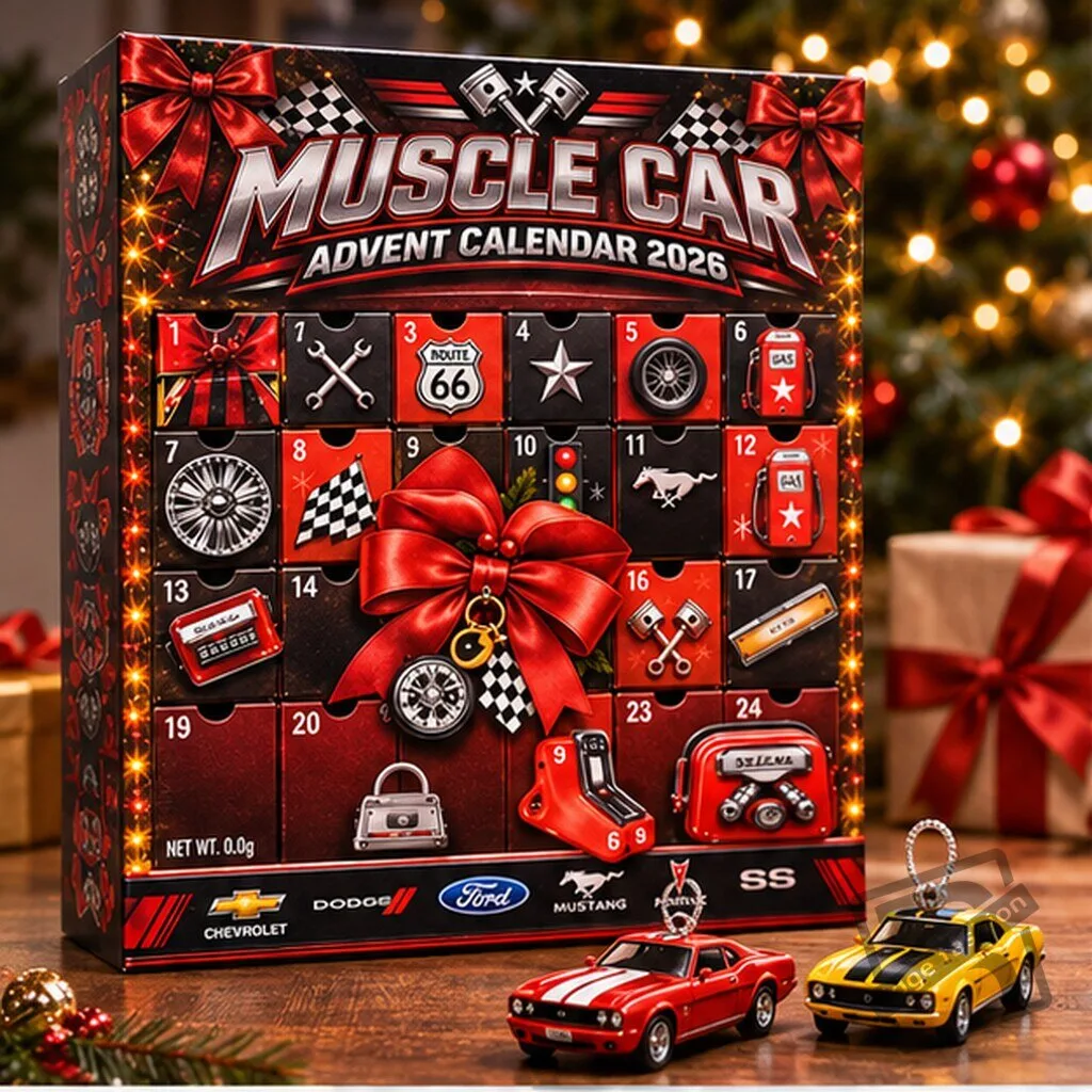Muscle Car Advent Calendar 2026 Muscle Car Advent Calendar 2026 for Car Enthusiasts – image 2 of 3