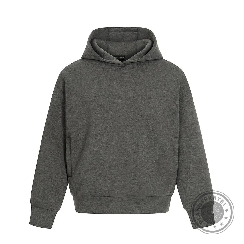 Solid Color Casual Loose Fit Pullover Hoodie for Men and Women 24 Solid Color Casual Loose Fit Pullover Hoodie for Men and Women