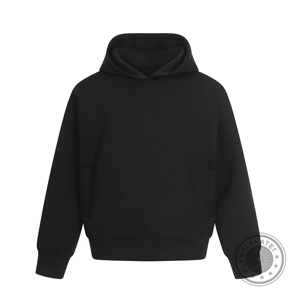 Solid Color Casual Loose Fit Pullover Hoodie for Men and Women 26 Solid Color Casual Loose Fit Pullover Hoodie for Men and Women