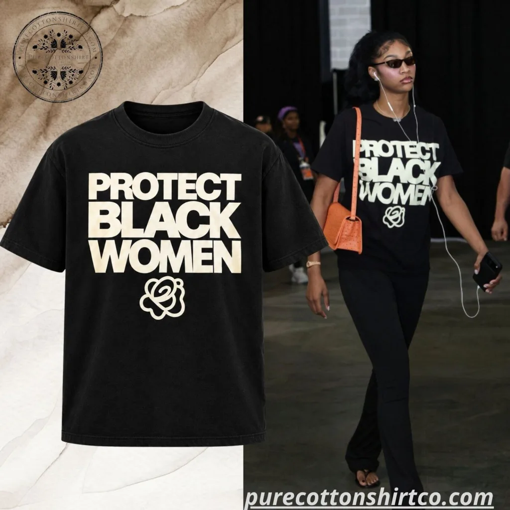 "Top 5 Must-Have 2026 Sports Apparel for WNBA Finals Fans" 1 Angel Reese Protect Black Women Shirt - 2026 WNBA Finals